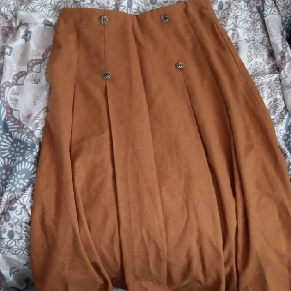 Elegant Brown Skirt